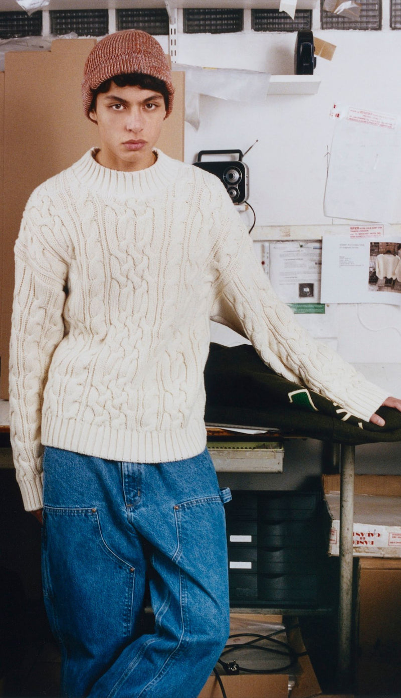 Ohannes Round Neck - Ecru