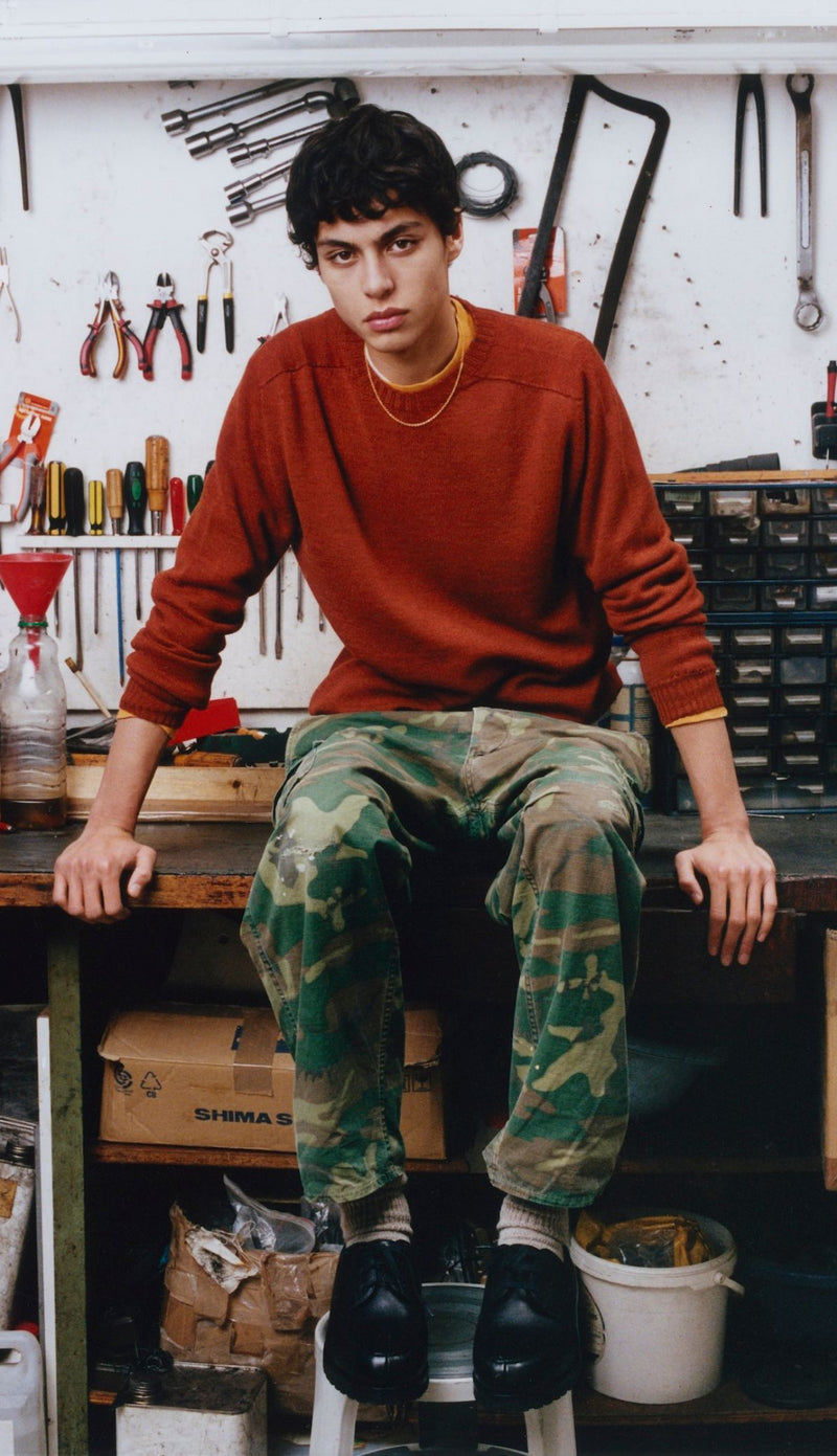 Aris Round Neck - Orange