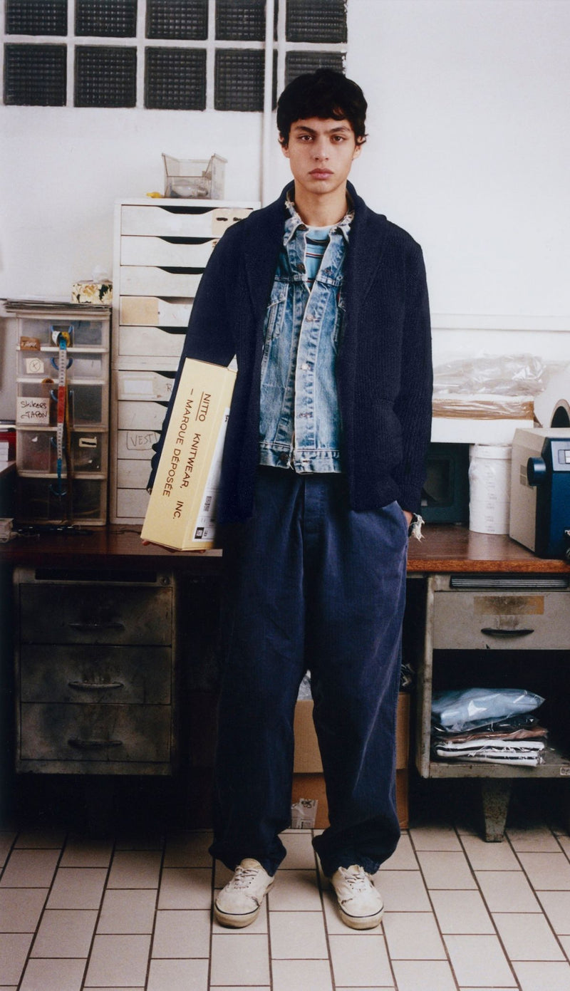 Vasken Cardigan - Navy