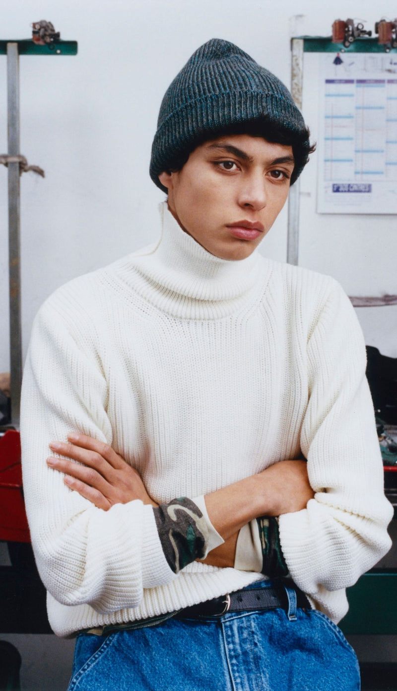 Vasken Round Neck - Ecru