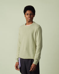 Agop Round Neck - Green Olive