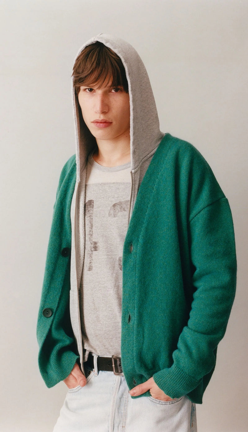 Cardigan Armen - Vert Chive