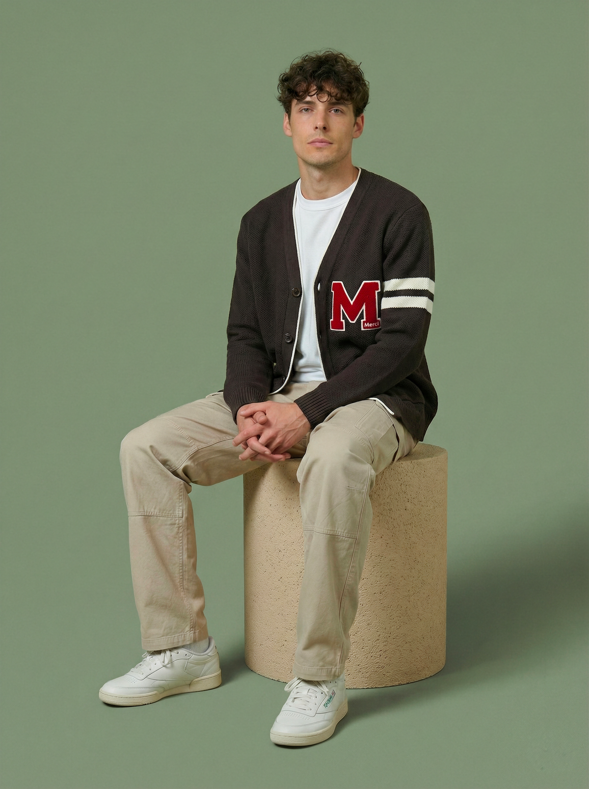 Cardigan Youri x MERCI - Marron