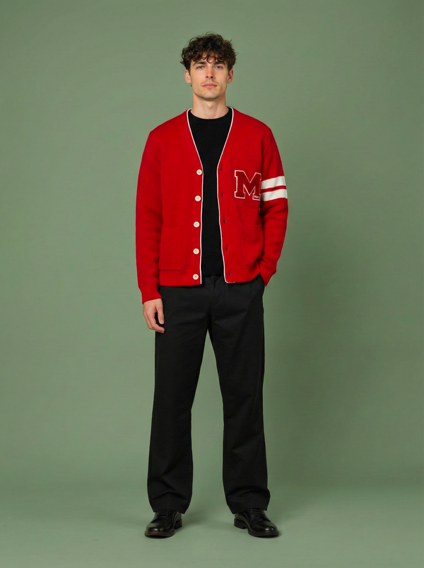 Cardigan Youri x MERCI - Rouge