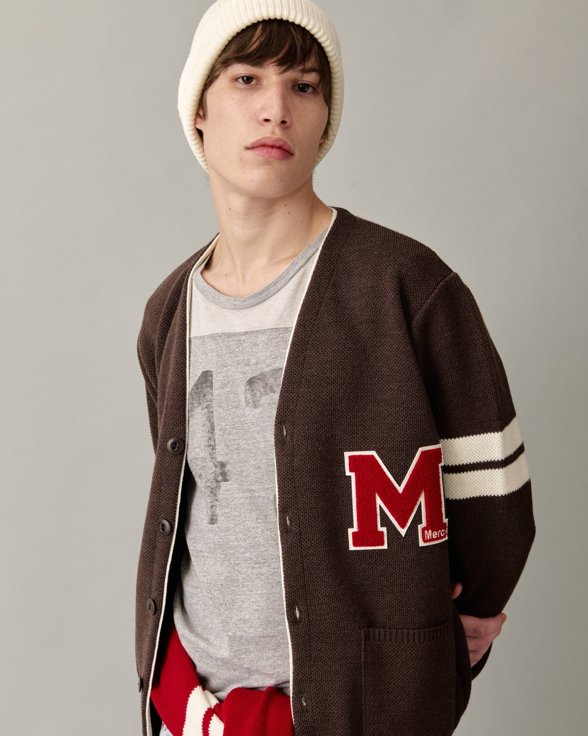 Cardigan Youri x MERCI - Marron