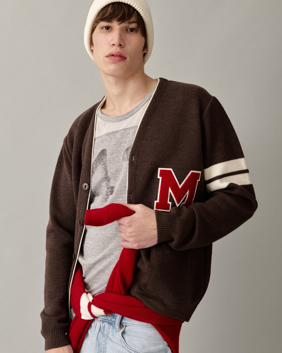 Cardigan Youri x MERCI - Marron