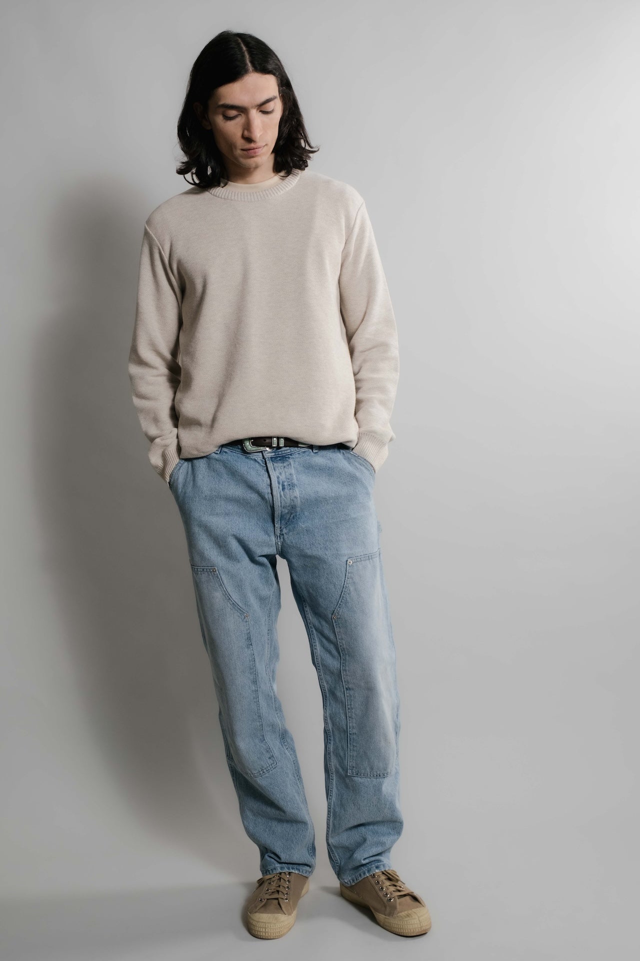 Beige chiné