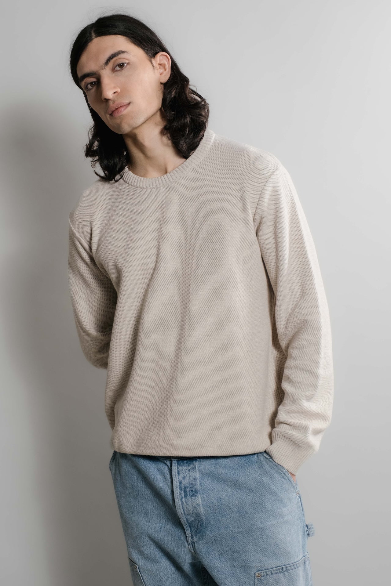 Beige chiné