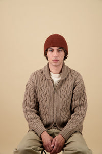 Ara Beanie - Brick red