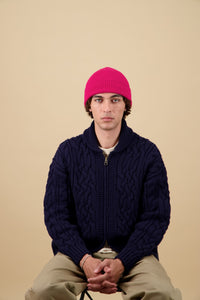 Ara Beanie - Fuchsia