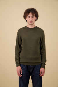Pull Aris Col Rond - Kaki