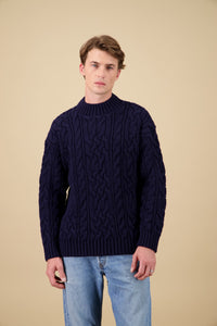 Ohannes Round Neck - Navy