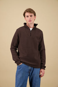 Youri Funnel Neck Sweater - Green forest