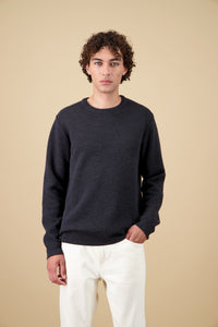 Youri round neck - Anthracite