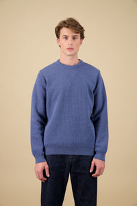 Youri round neck - Denim Blue