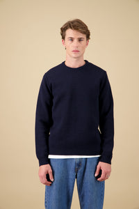 Youri round neck - Navy