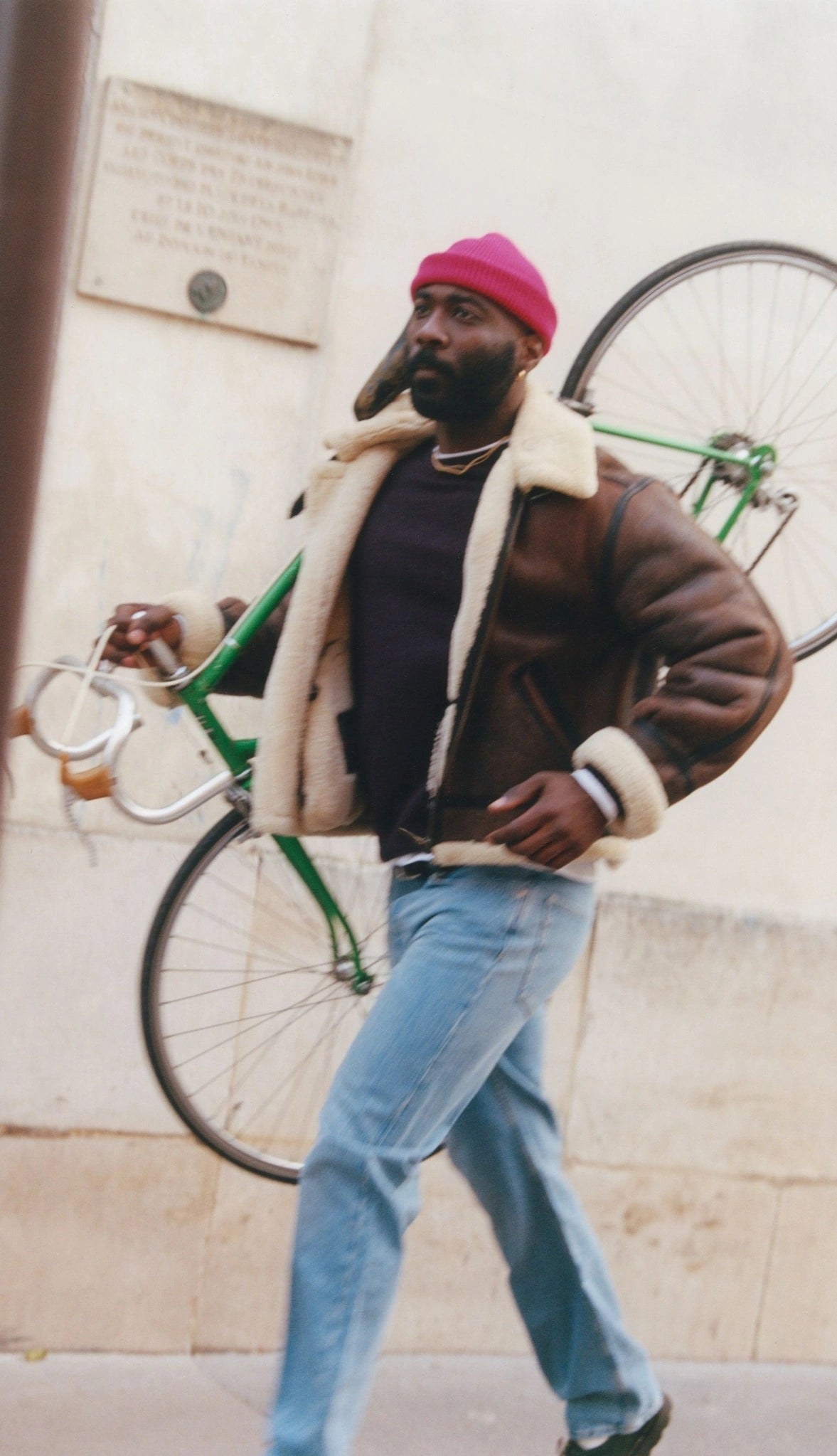 Pull Col Rond Youri - Prune