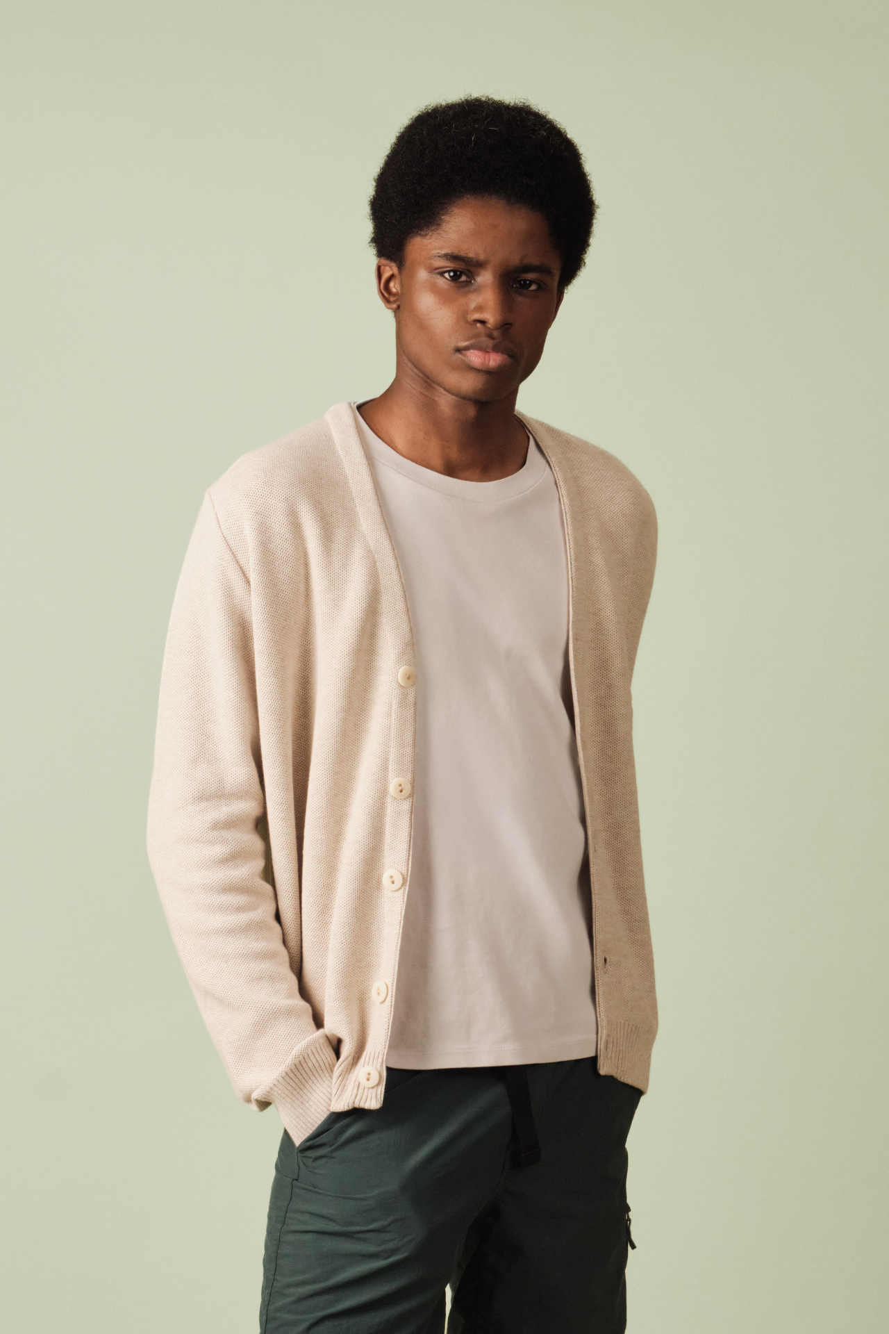 Beige chiné