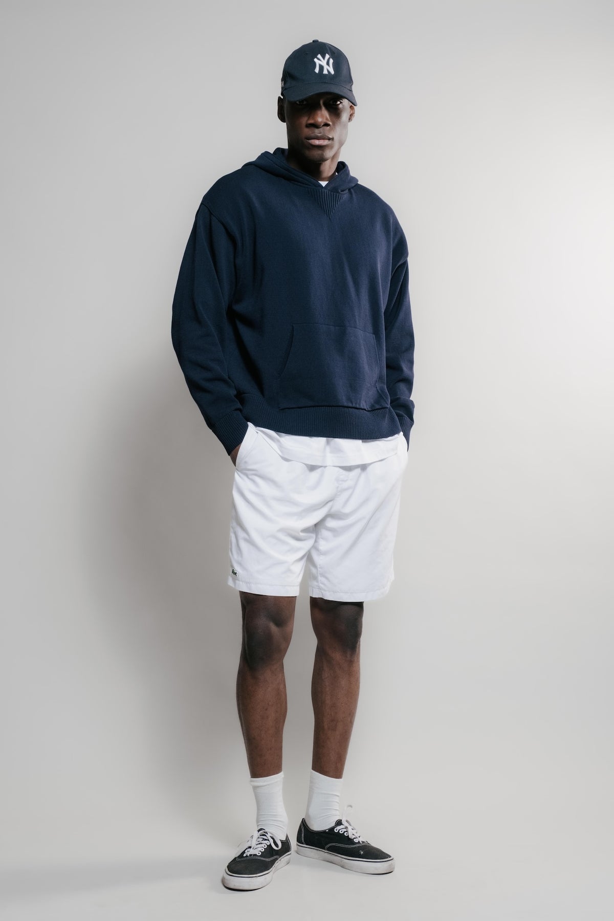 Sevan hoodie sweater - Navy