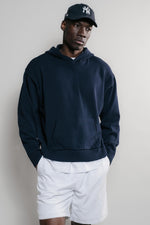 Pull Sevan Capuche - Marine