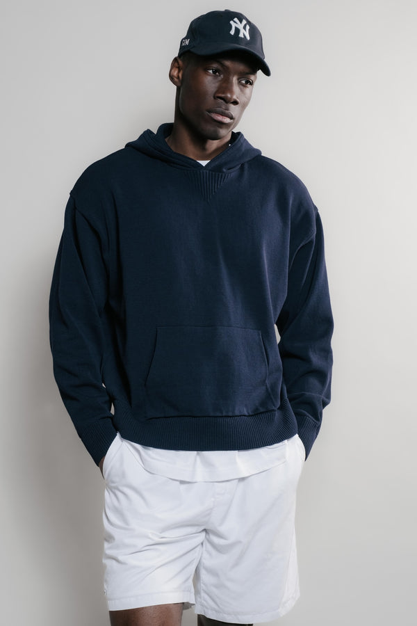 Pull Sevan Capuche - Marine