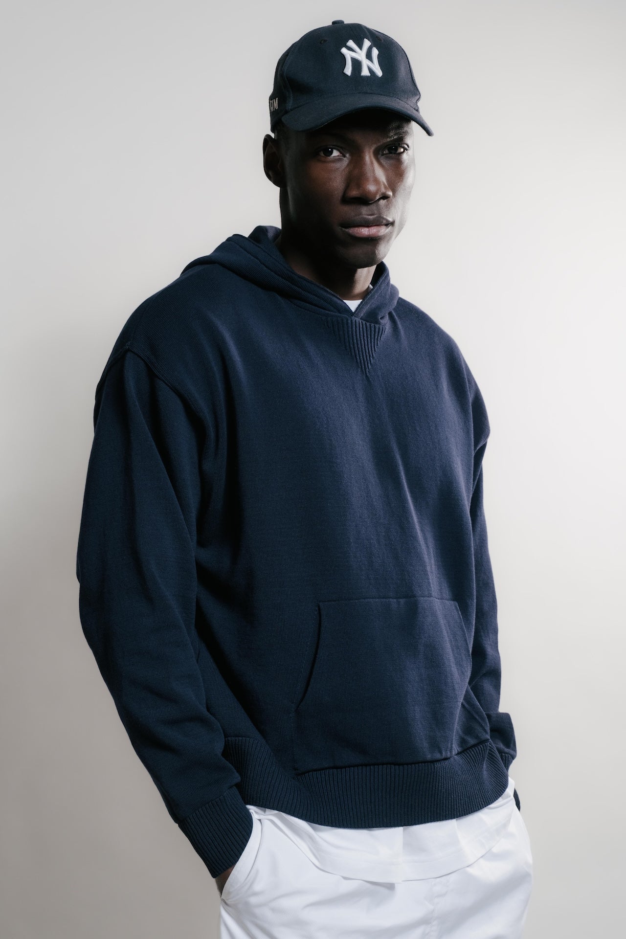 Pull Sevan Capuche - Marine