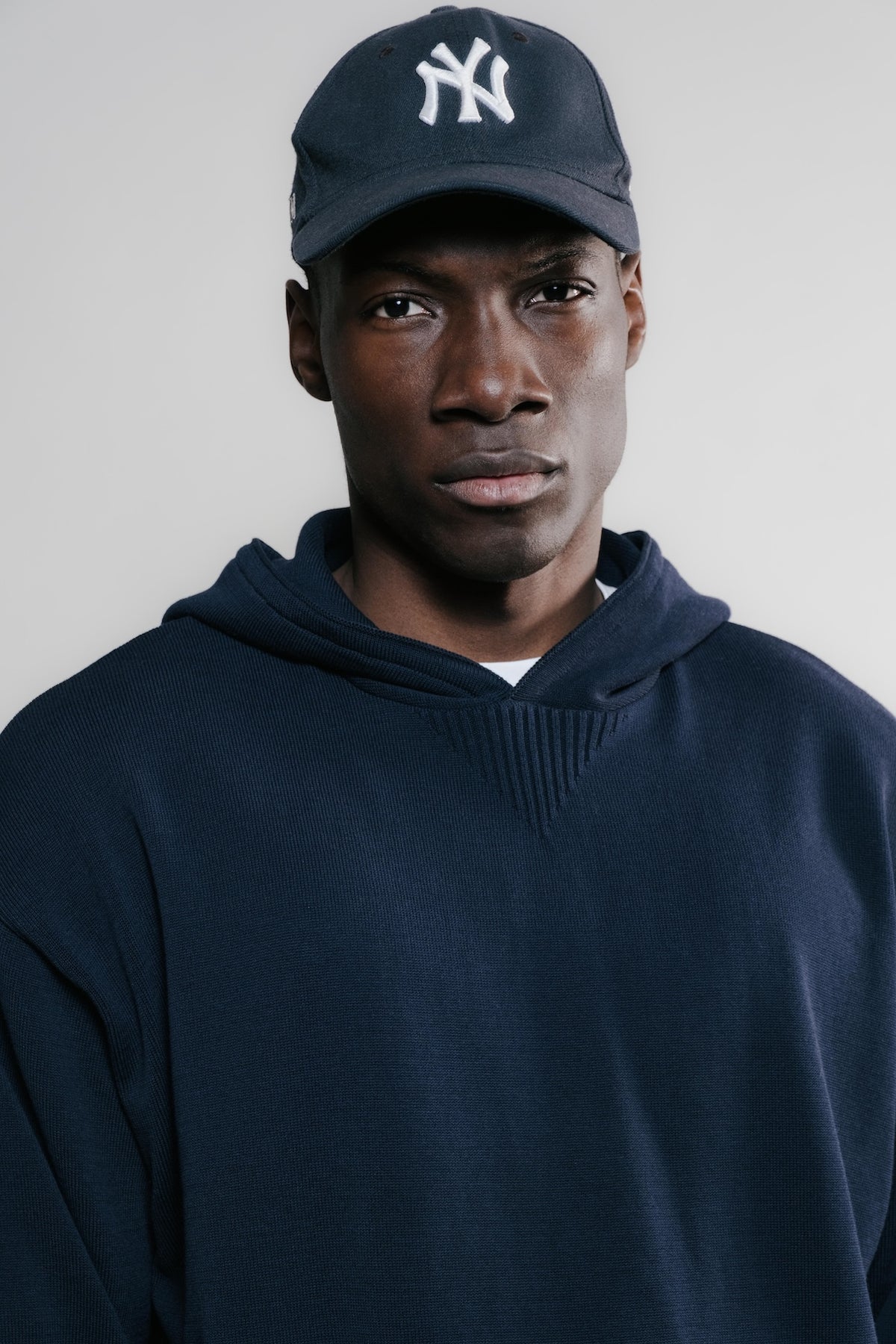 Sevan hoodie sweater - Navy