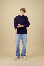 Ohannes Round Neck - Navy
