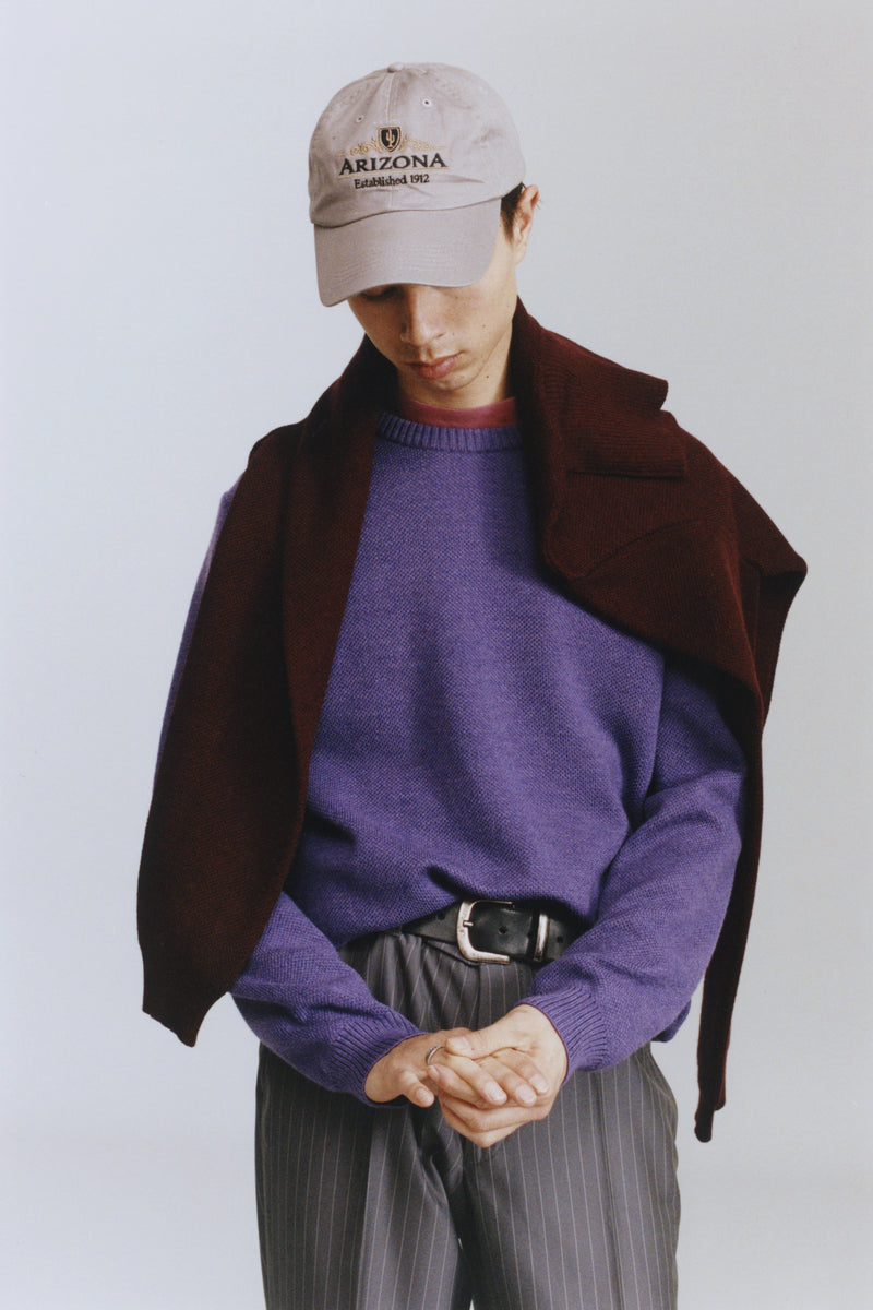 Pull Youri Col Rond - Violet